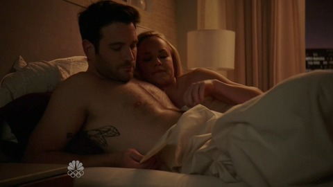 Colin Donnell in Chicago Med (2015-2022) Sexy Shirtless Bedroom City Scape 49640