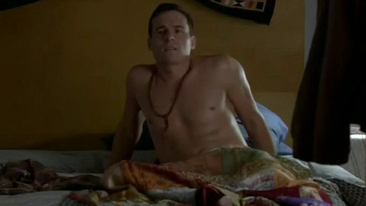 Hottest Daniel Bonjour Scene in Satisfaction. Sexy, Shirtless. 45674