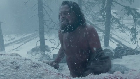 Leonardo DiCaprio in The Revenant (2016) Sexy Shirtless 51058