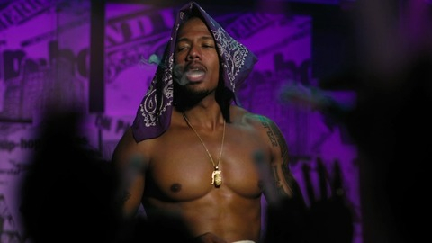 Sexiest Nick Cannon Scene in Chi-Raq. Sexy, Shirtless. 46699