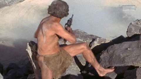Hottest Rudy Diaz Scene in Coogan's Bluff. Sexy, Shirtless. 46832