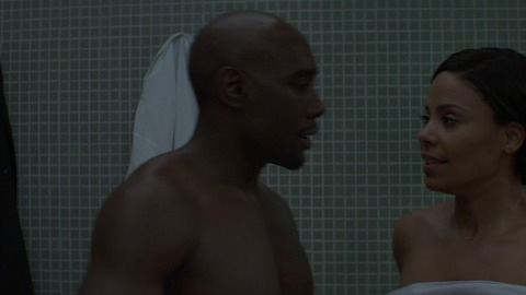 Hottest Morris Chestnut Scene in The Perfect Guy. Sexy, Shirtless, Straight. 46946