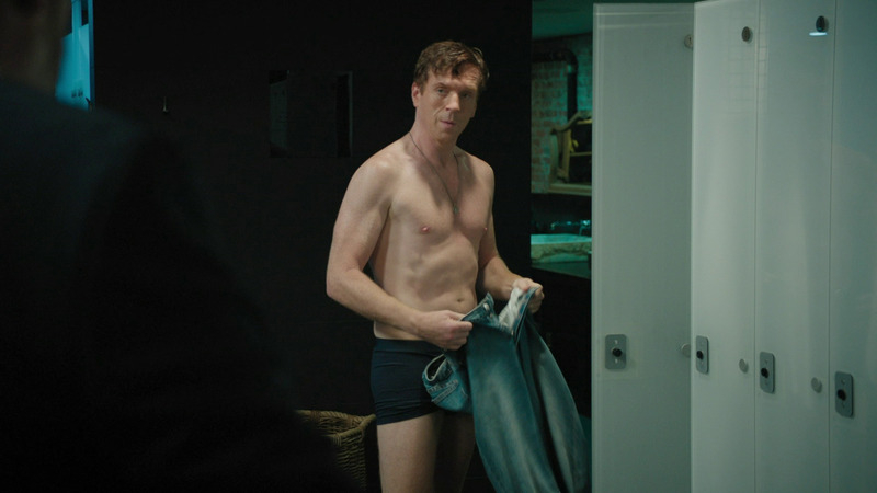 Sexiest Damian Lewis Scene in Billions. Shirtless, Underwear. 61903