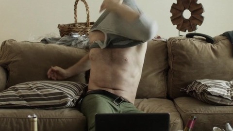 Hottest Alan Tudyk Scene in Con Man. Shirtless. 47072
