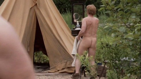 Helmut Lindemann / Allen Fawkes from Murdoch Mysteries Naked. Butt, Shirtless. 47093