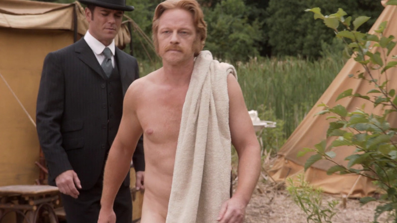 Hottest Patrick Garrow Scene in Murdoch Mysteries. Sexy, Shirtless. 47090