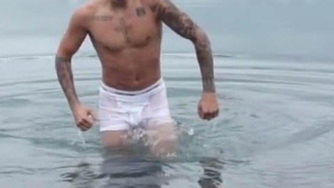 Justin Bieber in I'll Show You (2015) Shirtless Underwear 47441