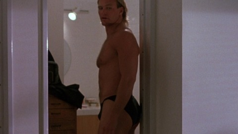 Brian Bosworth in Stone Cold (1991) Bulge Sexy Shirtless Underwear 47456