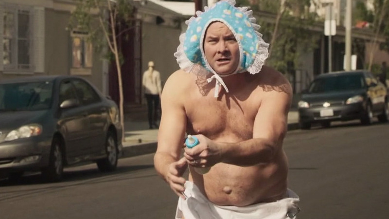 Angie Tribeca's Sexiest Scenes with David Koechner. Sexy, Shirtless. 47850