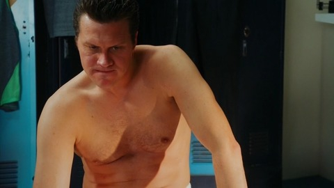 Sexiest Hayes MacArthur Scene in Angie Tribeca. Shirtless. 69589