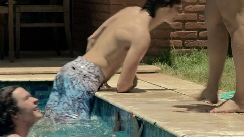 Michel Joelsas in The Second Mother (2015) Bathing Suit Sexy Shirtless 48382