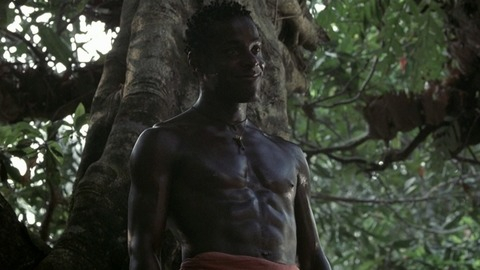 Paterson Joseph in The Beach (2000) Shirtless 48523