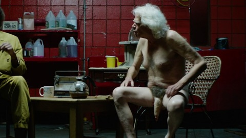 Nudes of Big Ronnie from The Greasy Strangler. Penis, Prosthetic, Shirtless. 60522