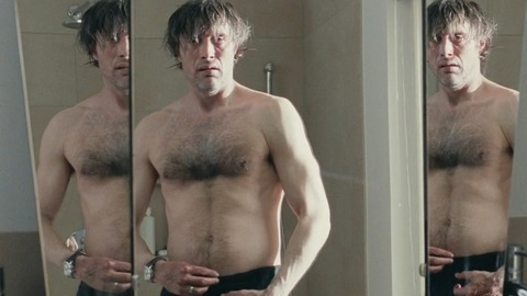 Mads Mikkelsen in The Door (2009) Shirtless 48753