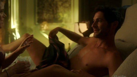 Tom Ellis in Lucifer (2016-2021) Shirtless 75387