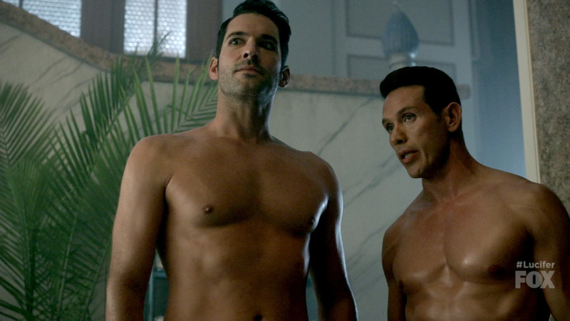 Sexiest Scenes of Lucifer Morningstar from Lucifer. Sexy, Shirtless. 61961