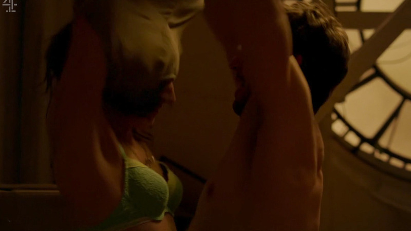 Sexiest Damien Molony Scene in Crashing. Sexy, Shirtless, Straight. 49231