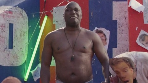 Omari Newton in Blue Mountain State: The Rise of Thadland (2016) Shirtless 48657