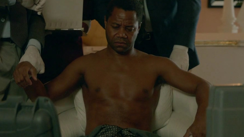 Hottest Cuba Gooding Jr. Scene in American Crime Story. Shirtless. 48704