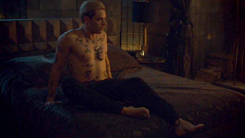 Shadowhunters's Sexiest Scenes with Dominic Sherwood. Sexy, Shirtless. 80694