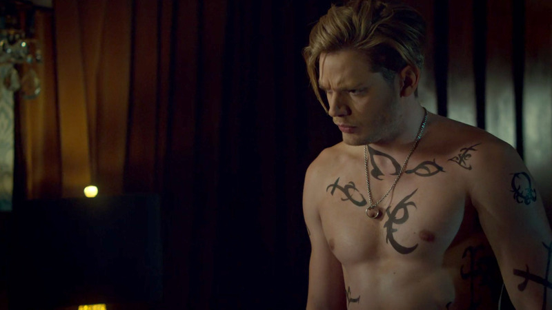 Shadowhunters's Sexiest Scenes with Dominic Sherwood. Sexy, Shirtless. 72396