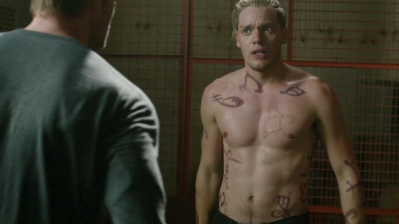 Hottest Dominic Sherwood Scene in Shadowhunters. Sexy, Shirtless. 50966