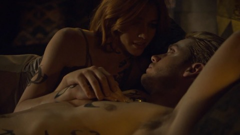 Sexiest Dominic Sherwood Scene in Shadowhunters. Shirtless, Straight. 80479