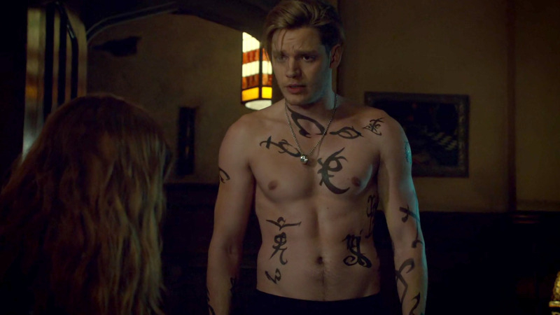 Sexiest Dominic Sherwood Scene in Shadowhunters. Sexy, Shirtless. 72397