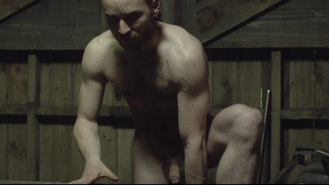 Martin McCann in The Survivalist (2015) Balls Penis Shirtless 74271