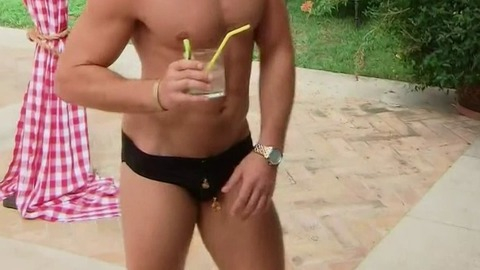 Lockhart Brownlie in The Real Housewives of Beverly Hills (2010-2025) Bathing Suit Shirtless 49298