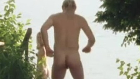 Nudes of René Sandler from Frechheit siegt. Butt, Shirtless. 49998