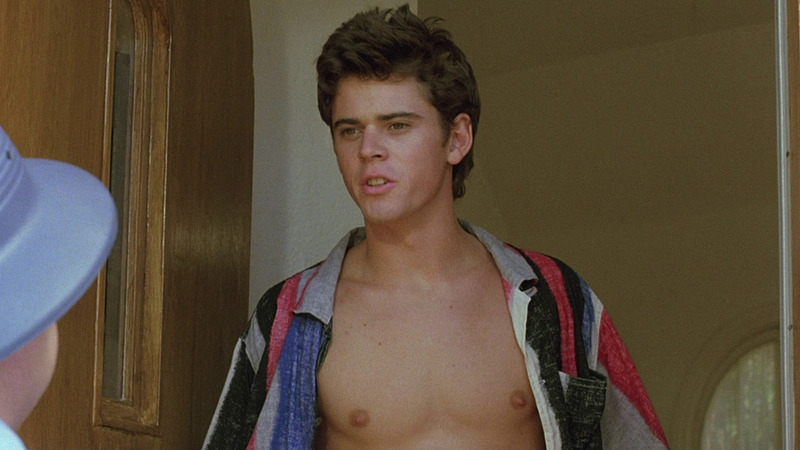 Hottest C. Thomas Howell Scene in Secret Admirer. Sexy, Shirtless. 49334
