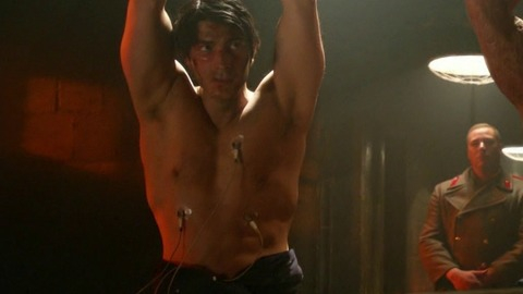 Brandon Routh in Legends of Tomorrow (2016-2021) Shirtless Chained Up Electrodes 49447
