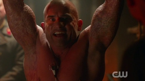 Dominic Purcell in Legends of Tomorrow (2016-2021) Shirtless Chained Up Electrodes 49448