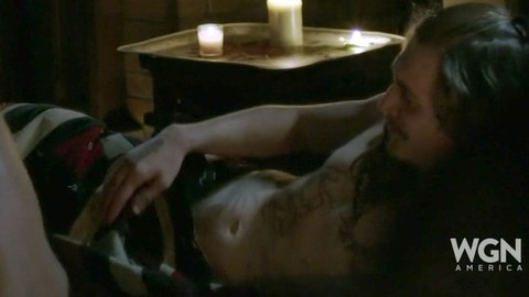 Kyle Gallner in Outsiders (2016-2017) Sexy Shirtless Straight 49654