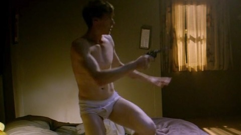George MacKay in 11.22.63 (2016) Shirtless Underwear 49768