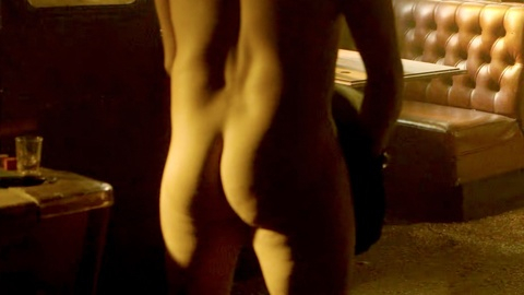 Dan Espinoza from Lucifer Naked. Butt, bar, nude in public. 154793
