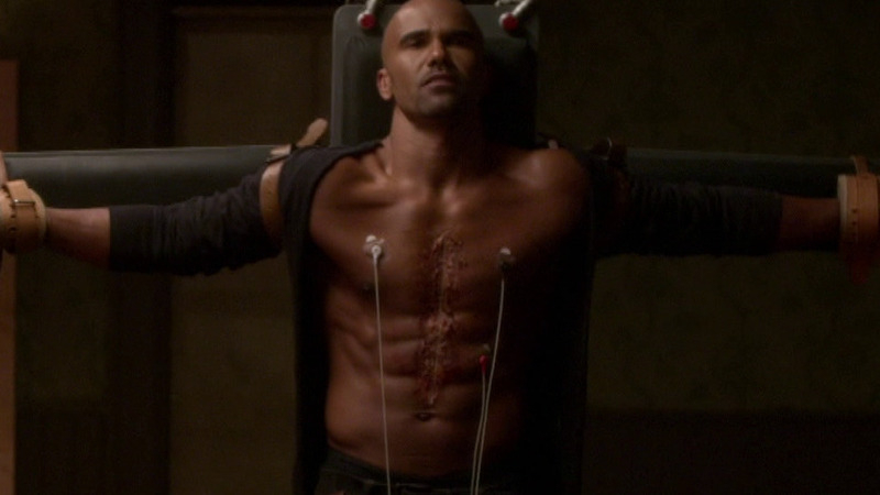 Sexiest Scenes of Derek Morgan from Criminal Minds. Sexy, Shirtless. 49967