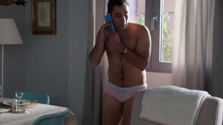 Buscando el norte's Sexiest Scenes with Jesús Carroza. Shirtless, Underwear. 50316