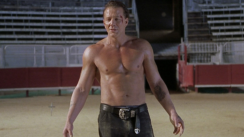 Hottest Mickey Rourke Scene in Double Team. Sexy, Shirtless. 50360