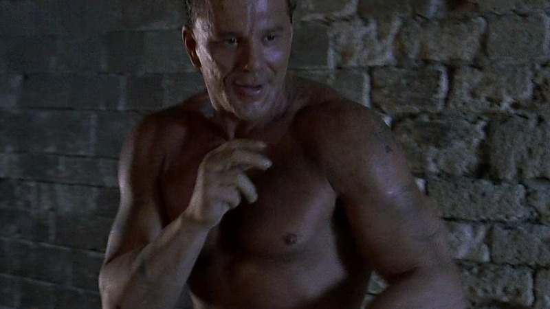 Sexiest Mickey Rourke Scene in Double Team. Sexy, Shirtless. 50359