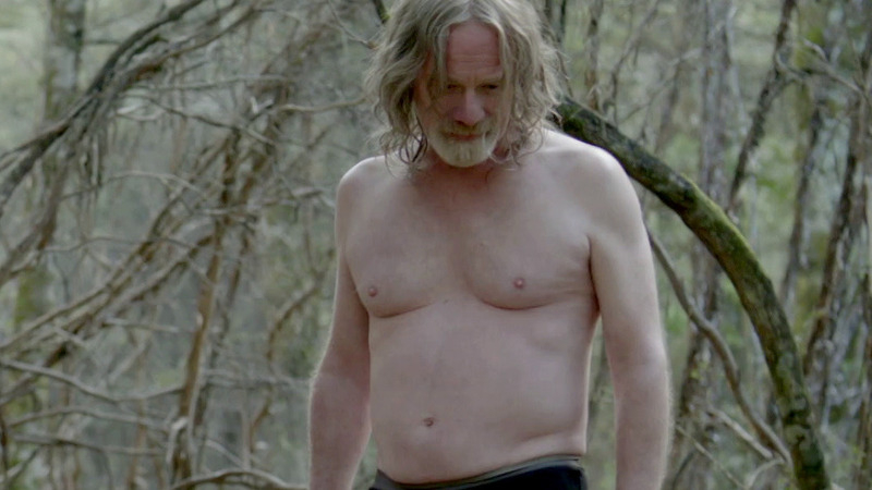 Sexiest Peter Mullan Scene in Top of the Lake. Shirtless, Underwear. 53389