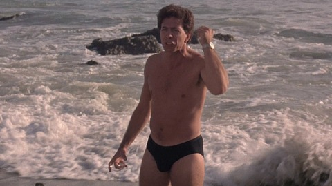 Antony Ponzini in Hardbodies (1984) Bathing Suit Bulge Sexy Shirtless 50595