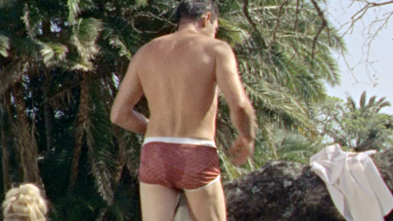 Mozambique's Sexiest Scenes with Steve Cochran. Sexy, Shirtless, Underwear. 50988