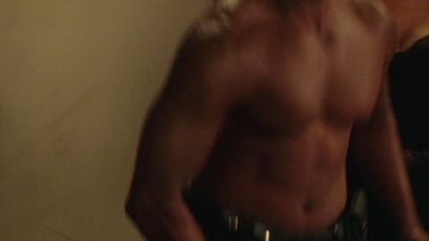 Hottest Darrin Dewitt Henson Scene in Pee-wee's Big Holiday. Shirtless. 51392