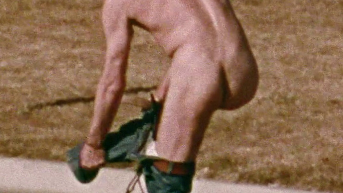 Dennis Hopper Naked as Himself - The American Dreamer. Butt, Shirtless. 51417