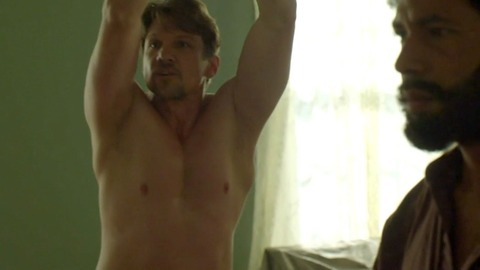 Sexiest Scenes of John Hawkes from Underground. Sexy, Shirtless. 51395