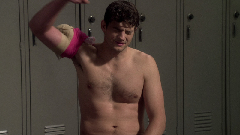 Hottest Ashton Kutcher Scene in The Ranch. Shirtless, locker room, sfw. 51566