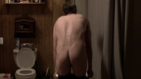 Ashton Kutcher in The Ranch (2016-2020) Butt Bathroom Butt 58495