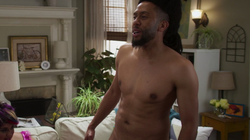Sexiest Affion Crockett Scene in Fifty Shades of Black. Shirtless. 51805